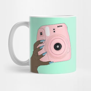 Instax pink Mug